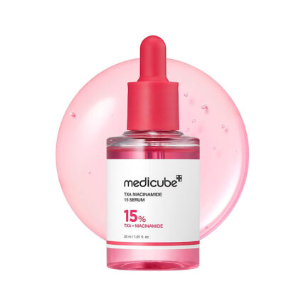 سرم TXA نیاسینامید 15 مدی کیوب روشن کننده قوی و ضد لک medicube TXA Niacinamide 15 Serum دوریس استور