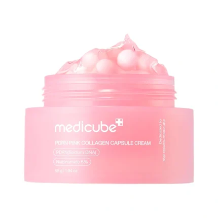 کرم کپسولی کلاژن و PDRN مدی کیوب medicube دوریس استور