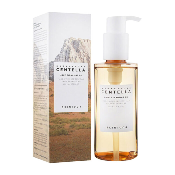 روغن-پاک-کننده-ماداگاسکار-سنتلا-اسکین-1004-Madagascar-Centella روغن پاک کننده ماداگاسکار سنتلا اسکین 1004 Madagascar Centella حجم 200 میل دوریس استور
