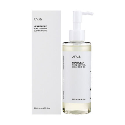 روغن پاک کننده و کنترل منافذ آنوا مدل هارت لیف Heartleaf حجم 200 میل Anua دوریس استور