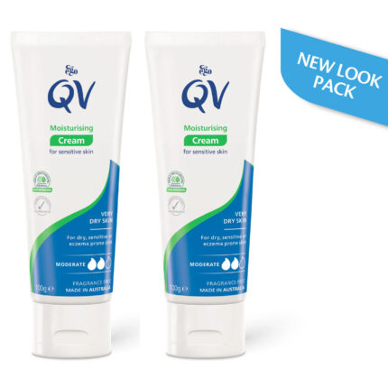 کرم مرطوب‌کننده کیو وی با بافتی غلیظ و کرمی